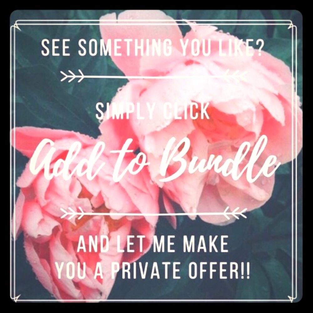 Let me make you an offer on your favs!!!